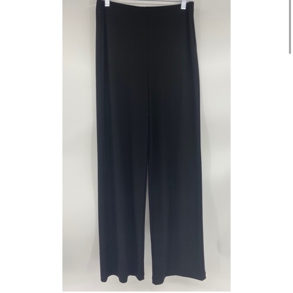 Joseph Ribkoff Black pull on stretchy pants - size 6. B8 - Picture 1 of 6
